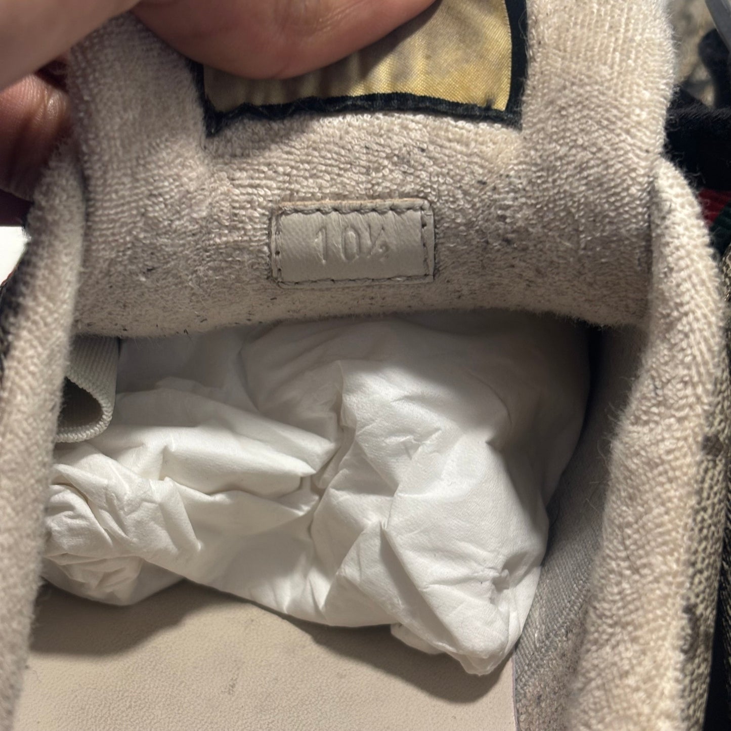 Gucci Men's GG Beige Sneakers