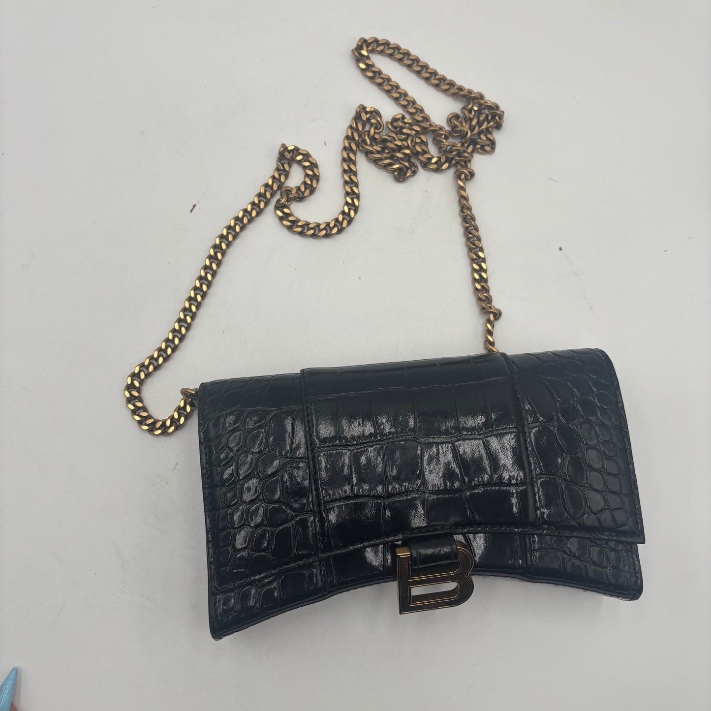 Balenciaga Black Hourglass Bag