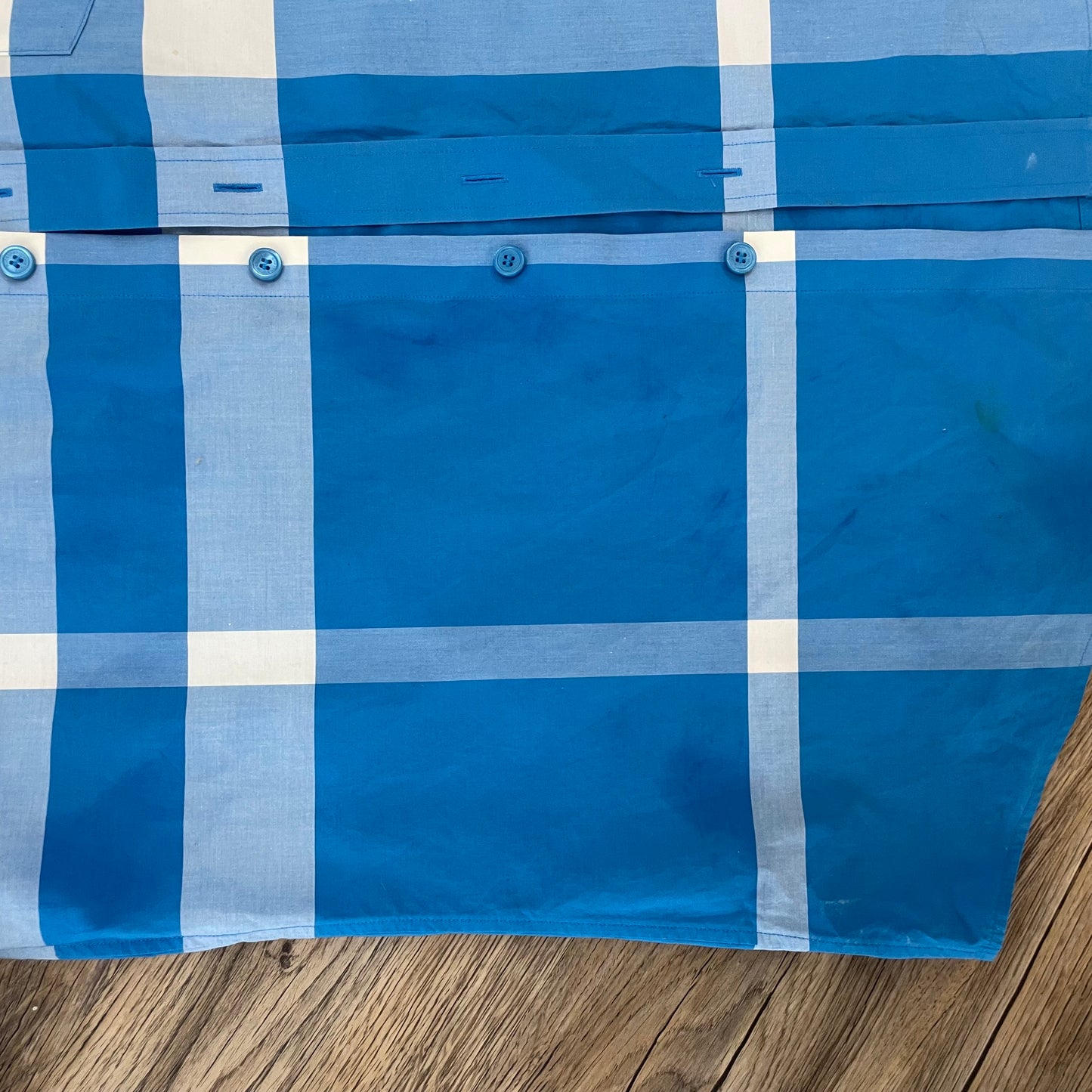 Burberry Blue Button up Shirt