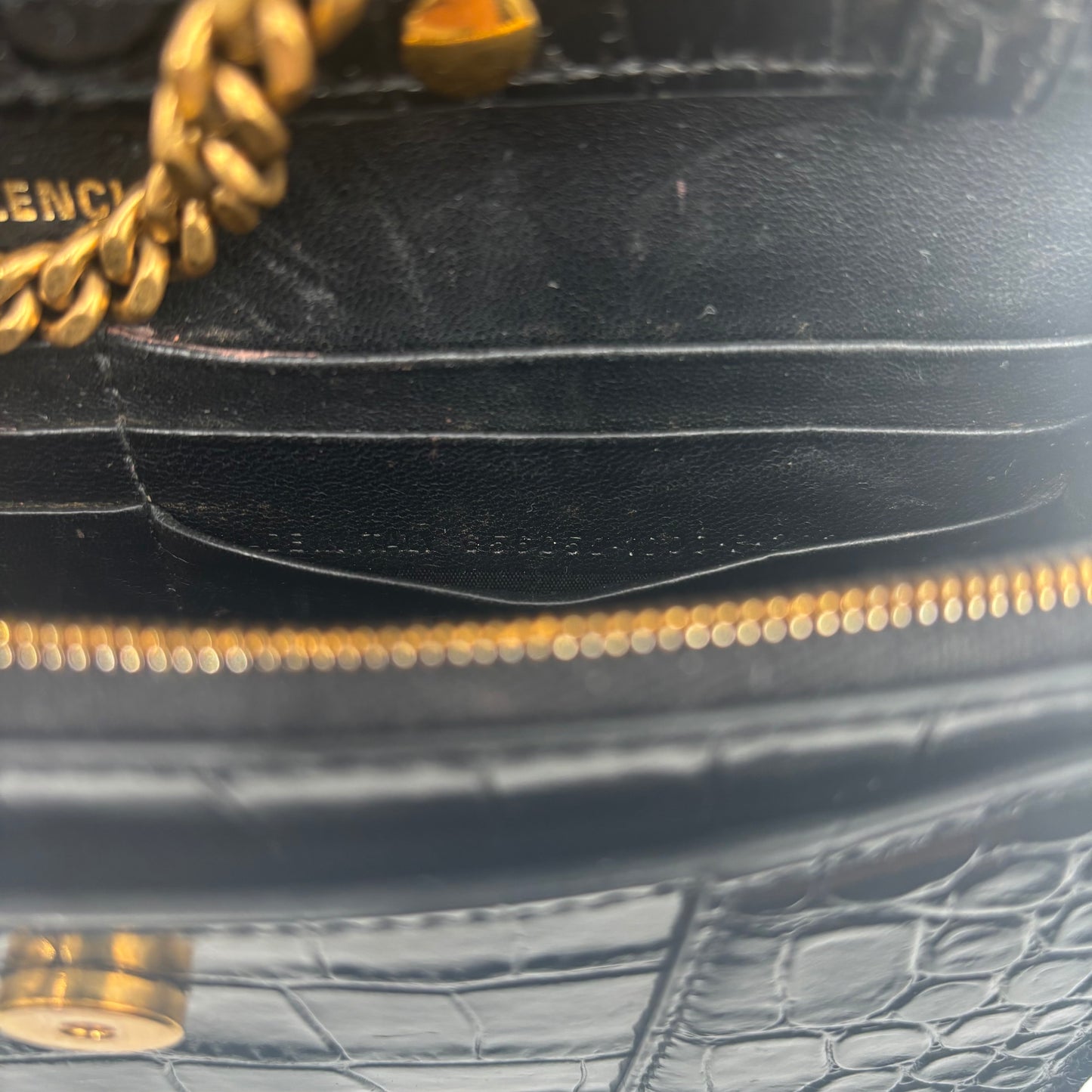 Balenciaga Black Hourglass Bag