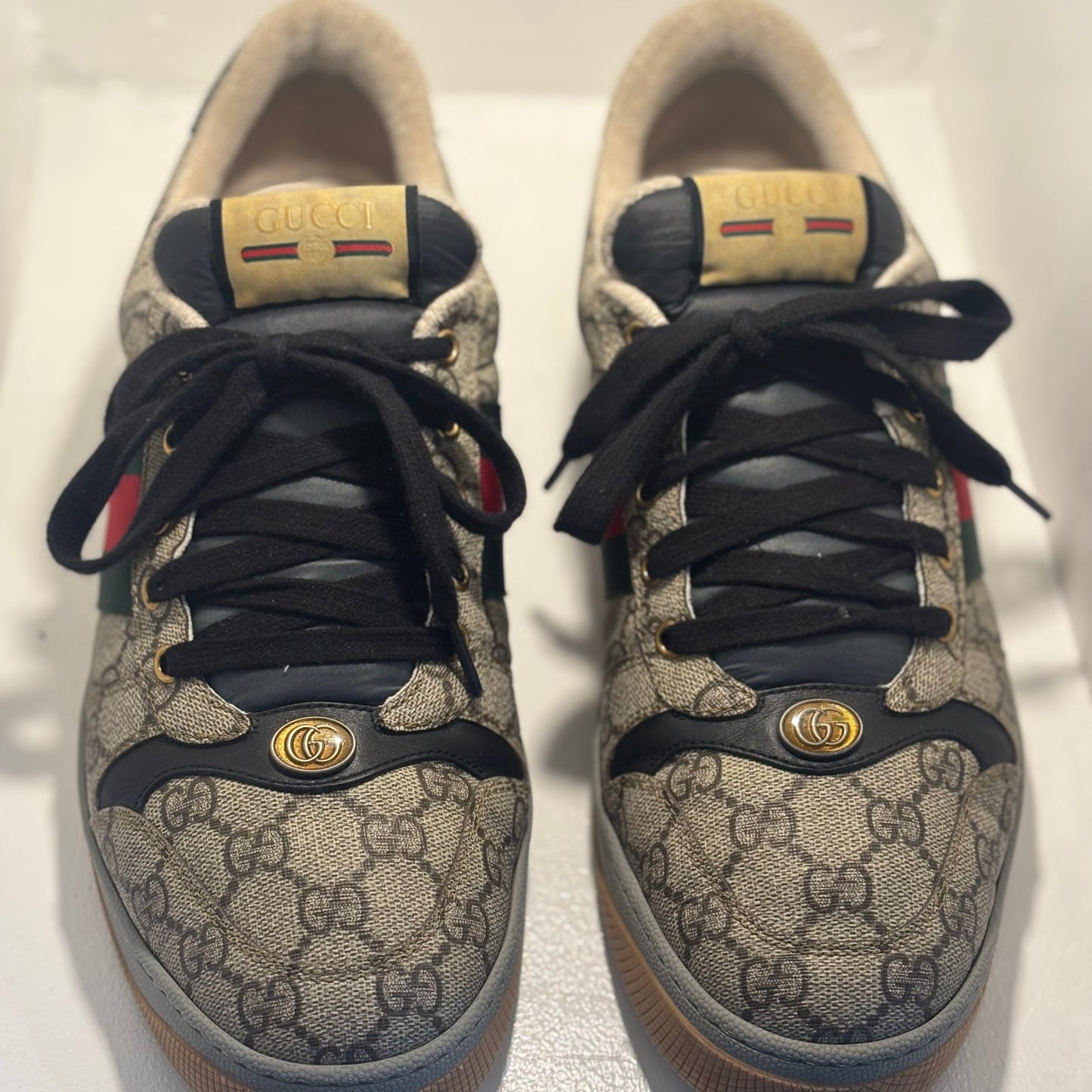 Gucci Men's GG Beige Sneakers