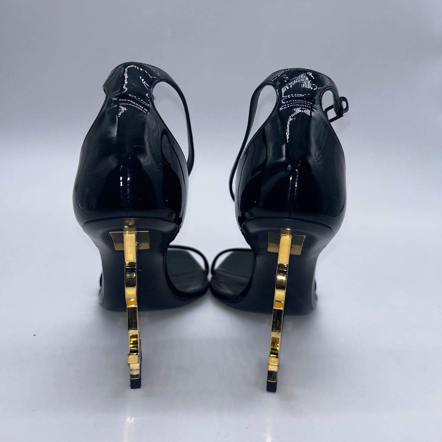 Yves Saint Laurent Gold Heel
