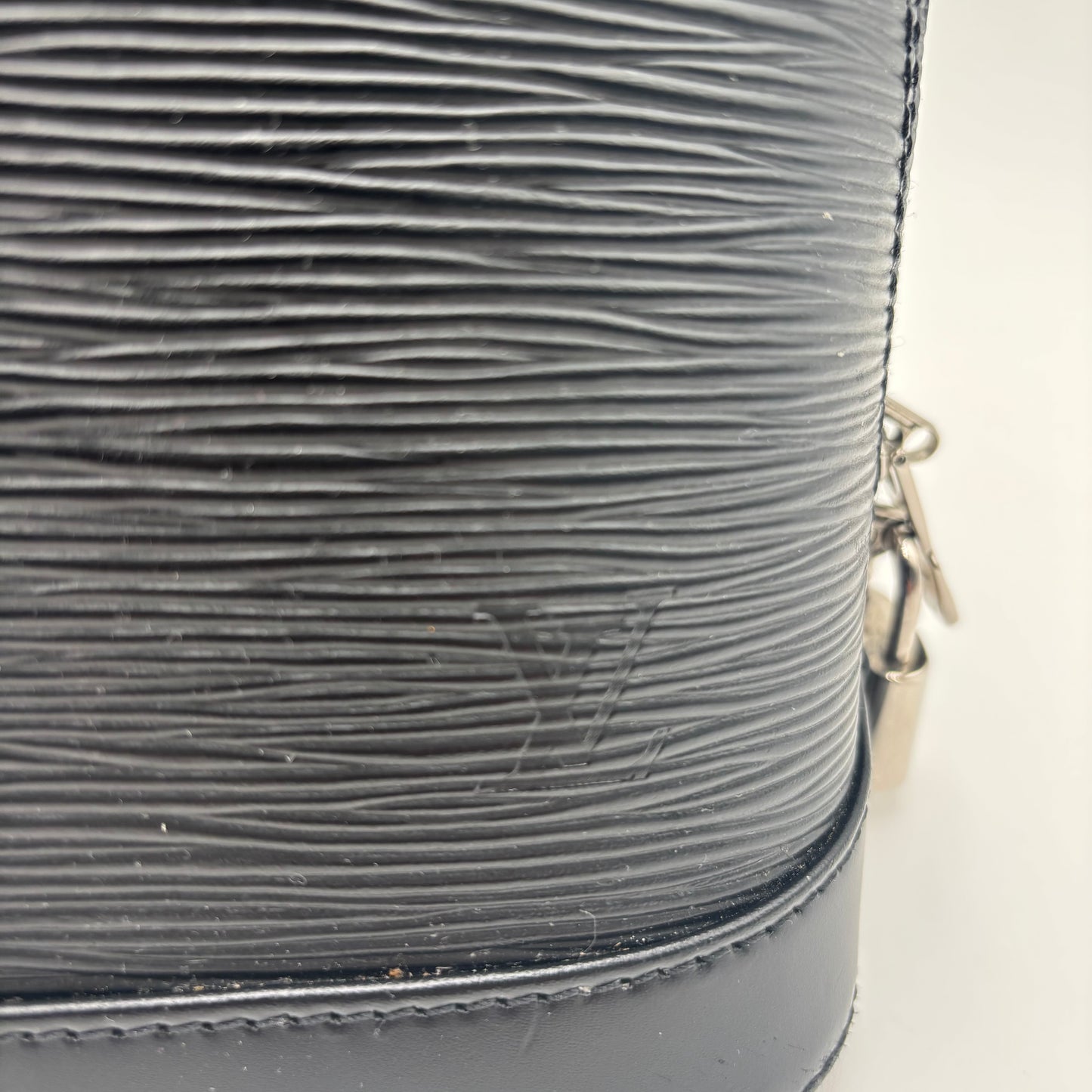 Louis Vuitton Alma BB Epi Black Bag