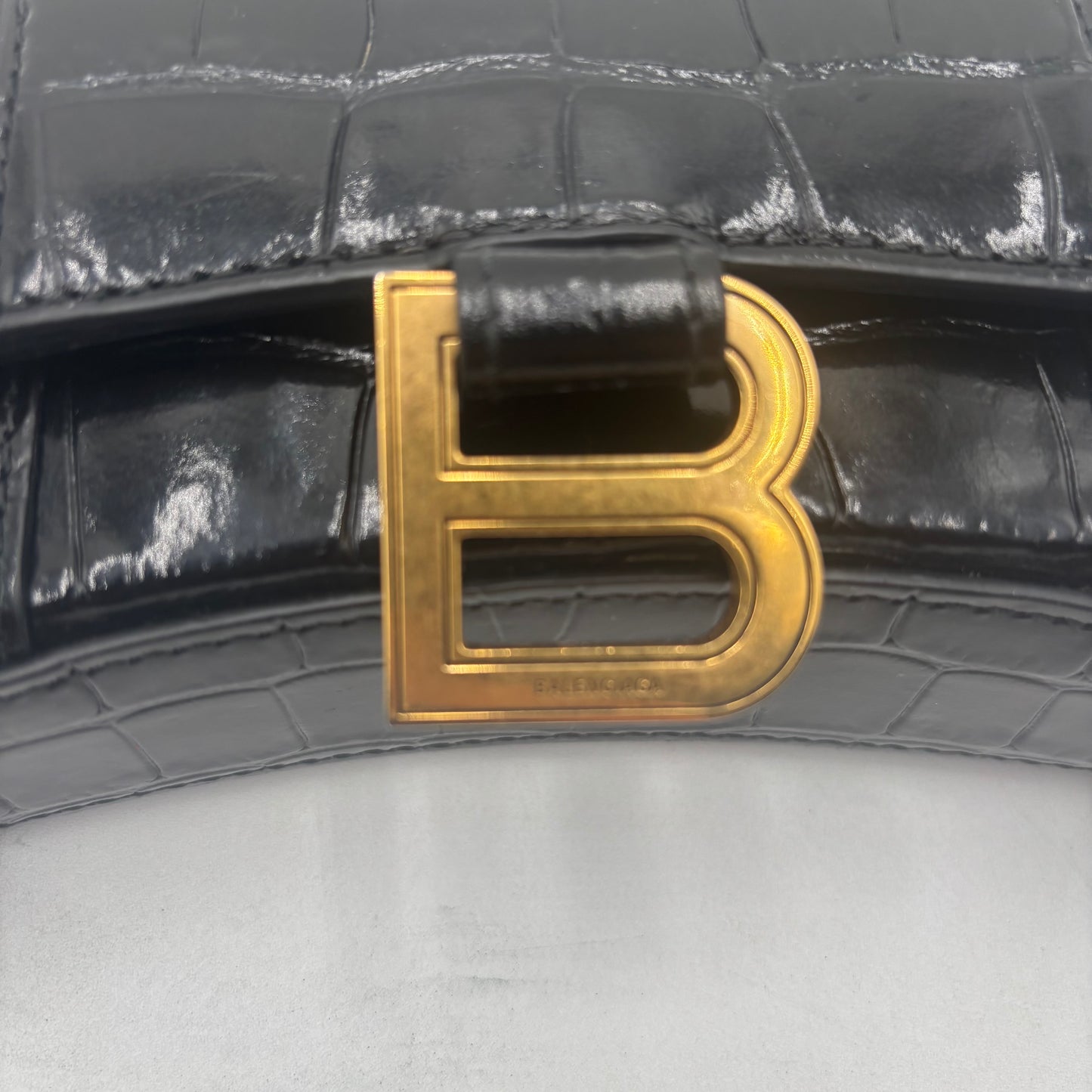 Balenciaga Black Hourglass Bag