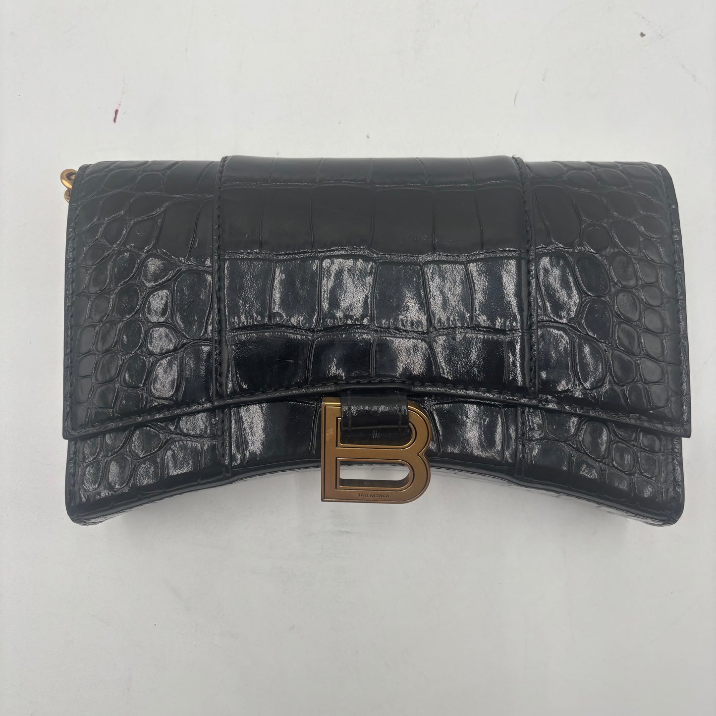 Balenciaga Black Hourglass Bag