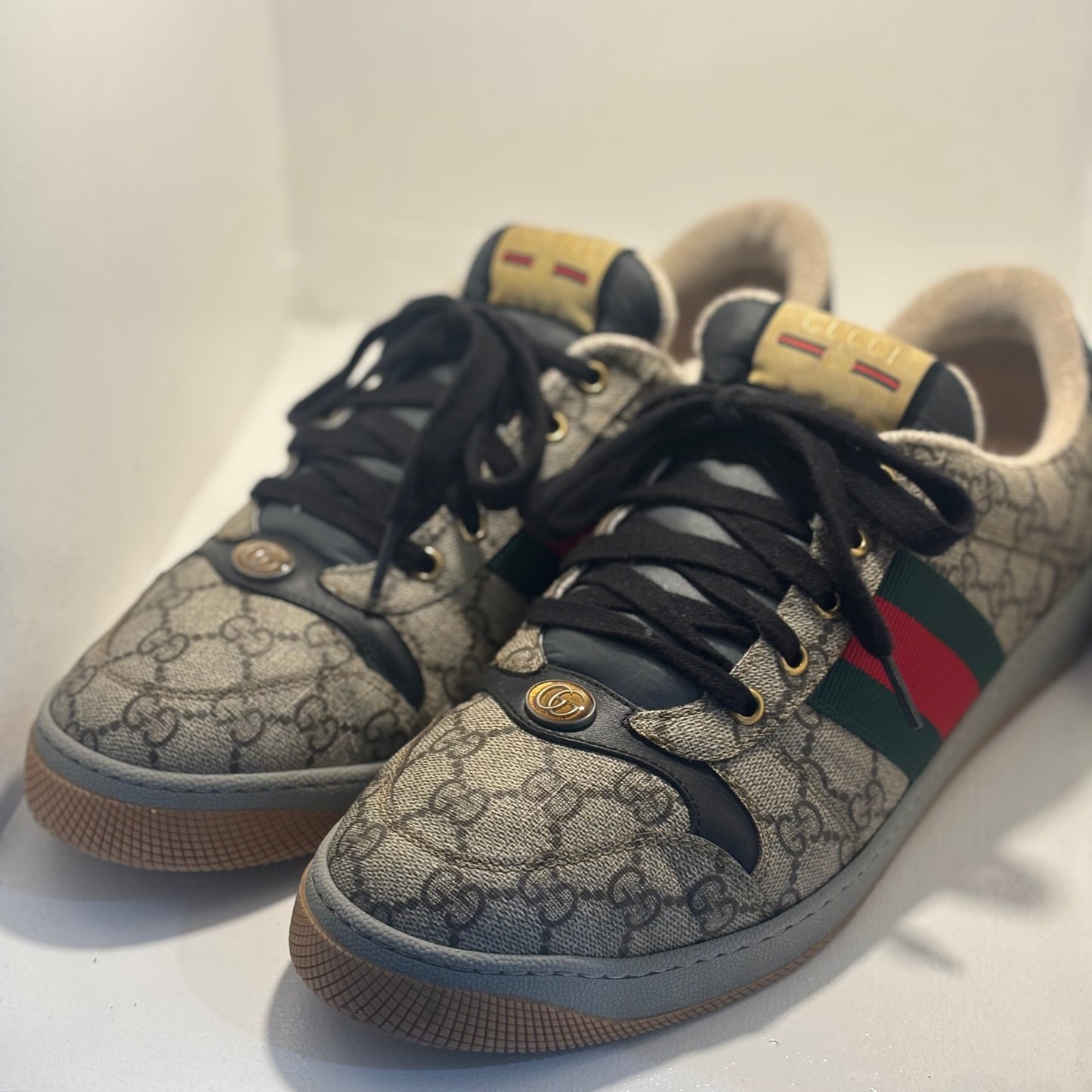 Gucci Men's GG Beige Sneakers