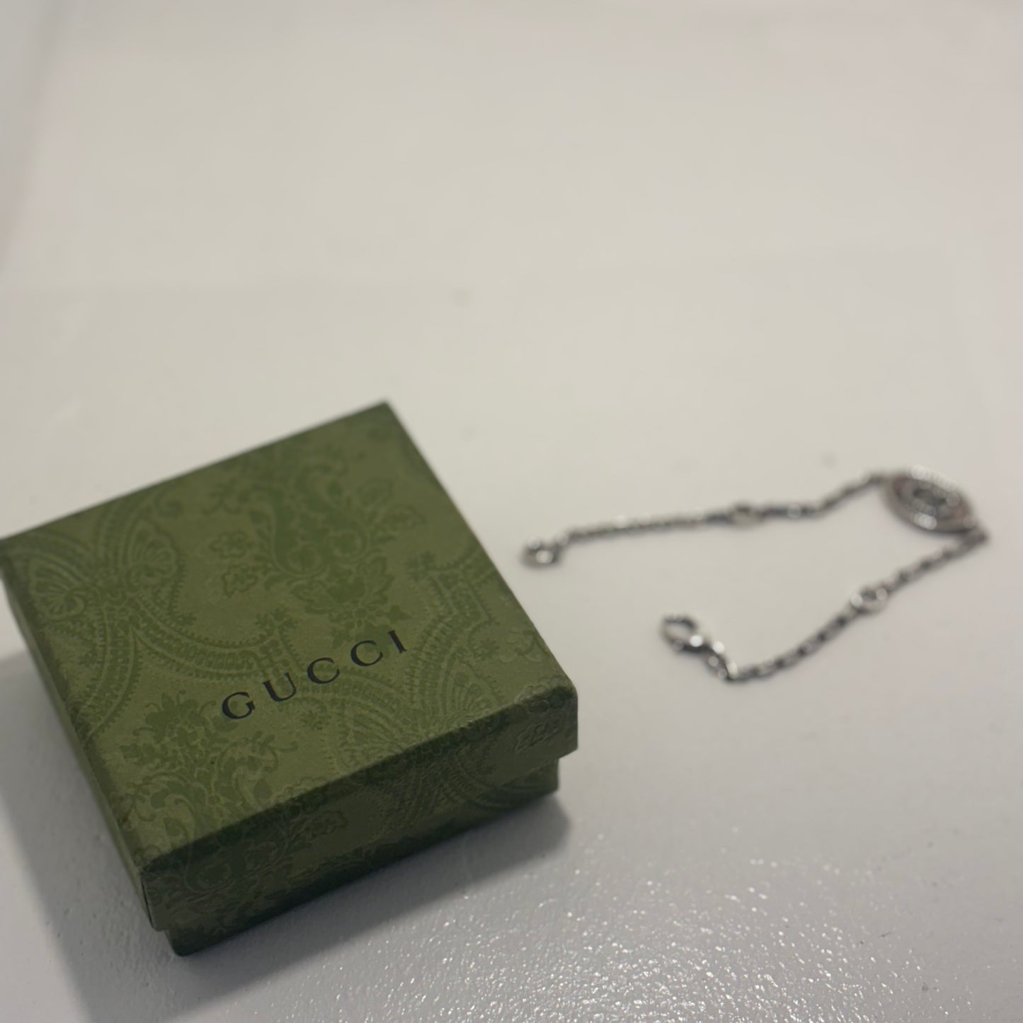 Gucci Silver GG Bracelet