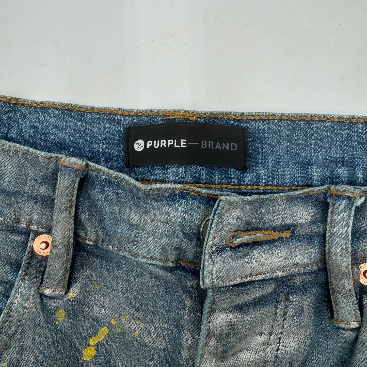 Purple Denim Jeans