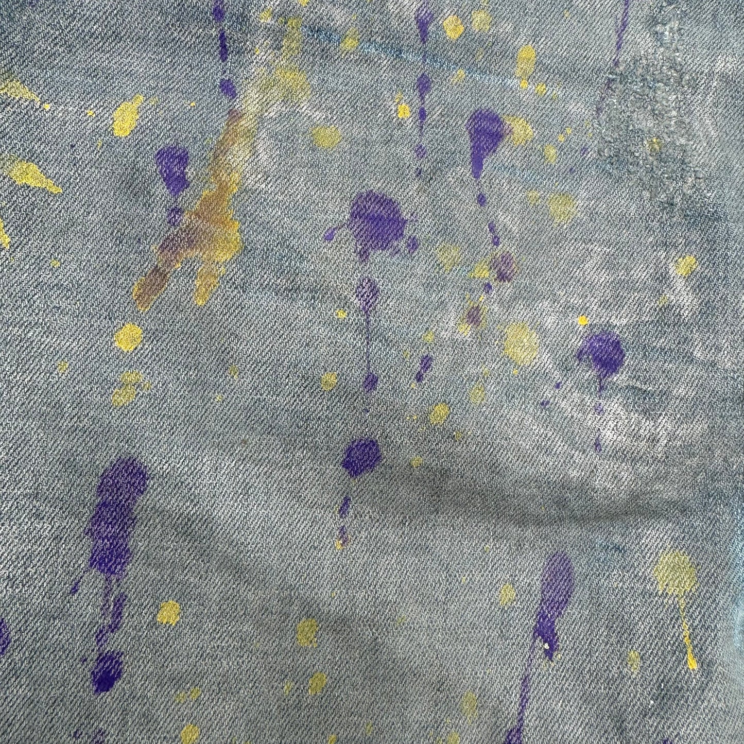 Purple Denim Jeans
