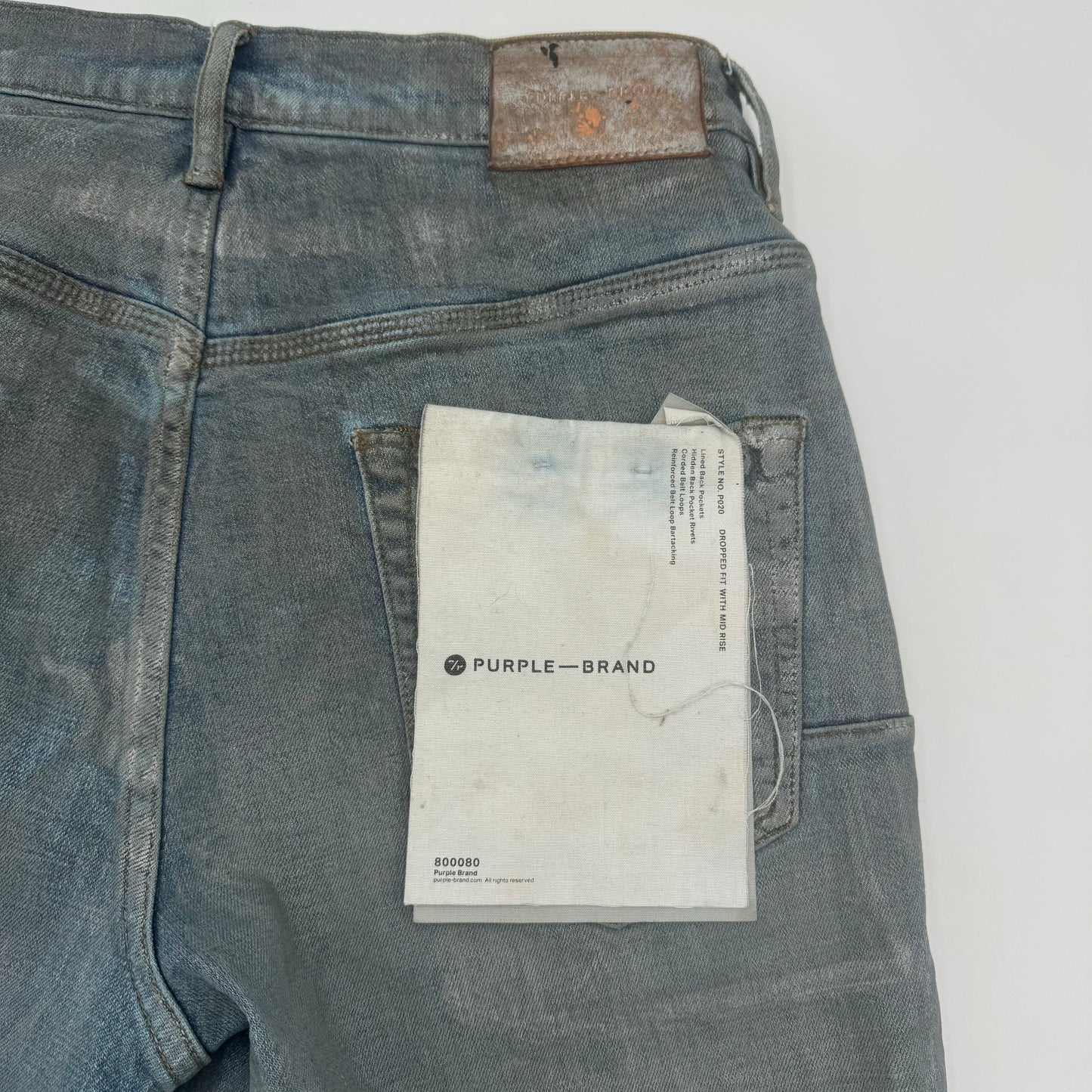 Purple Denim Jeans