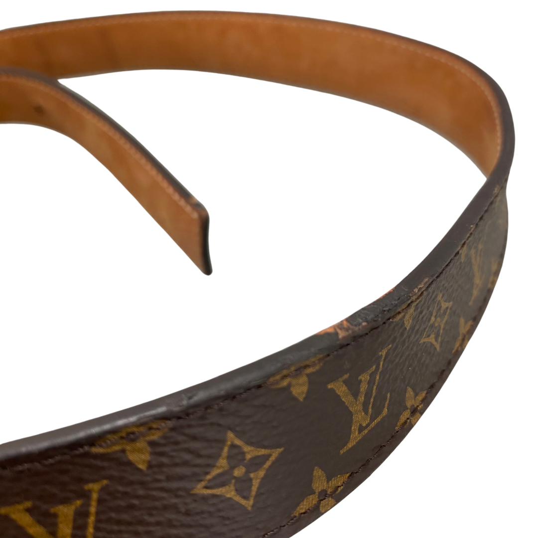 Louis Vuitton Skinny Monogram Belt