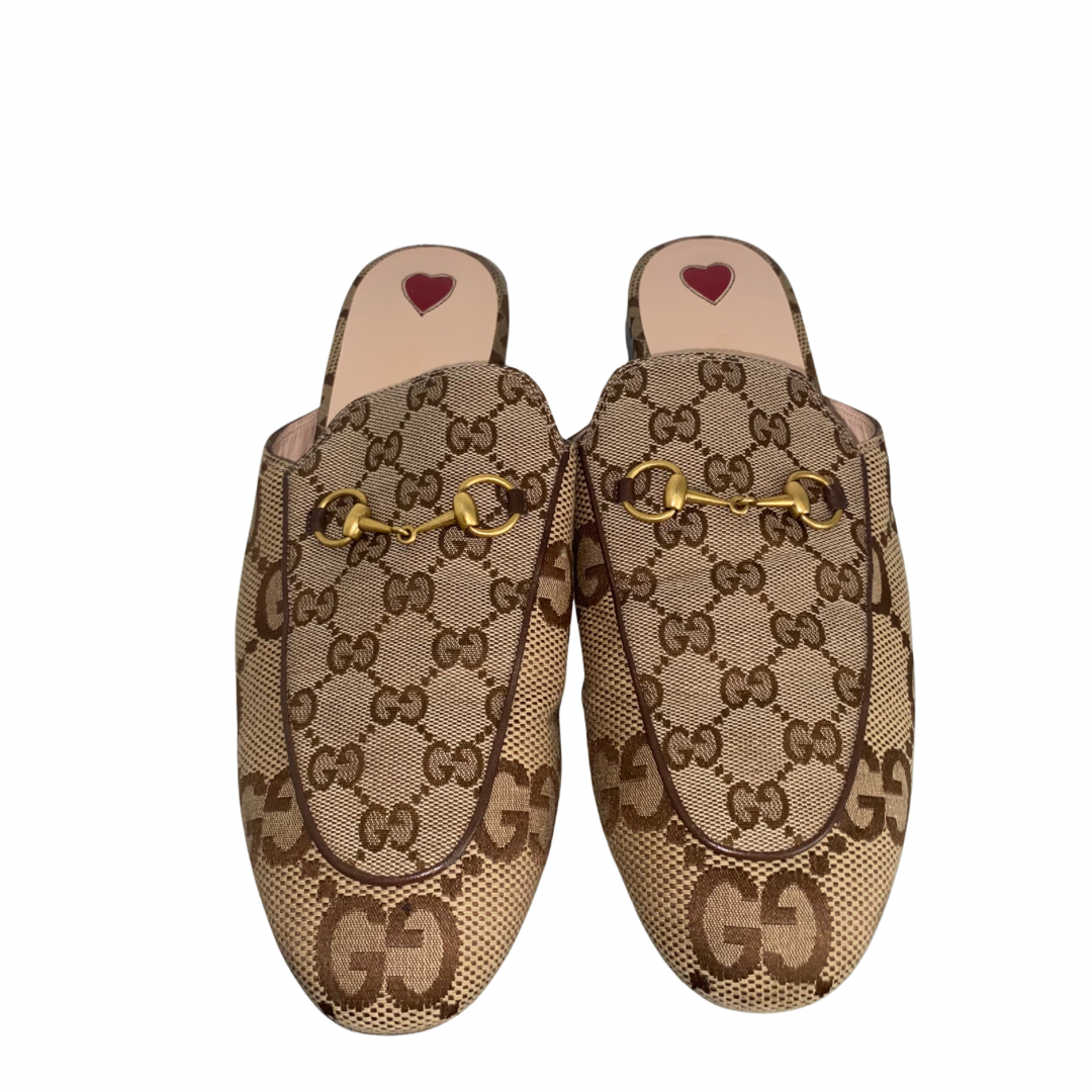 Gucci Unisex Monogram Mule