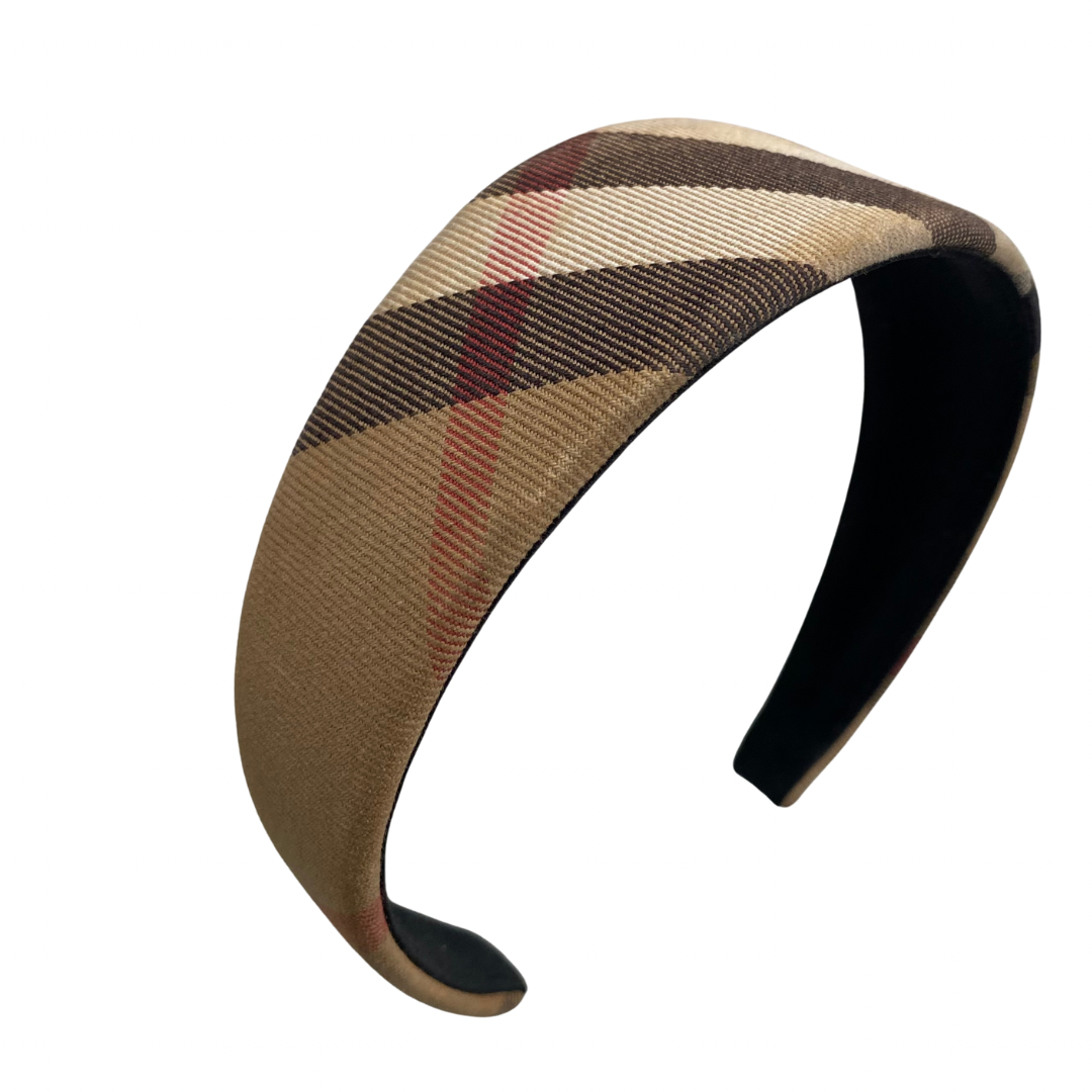 Burberry Plaid Headband