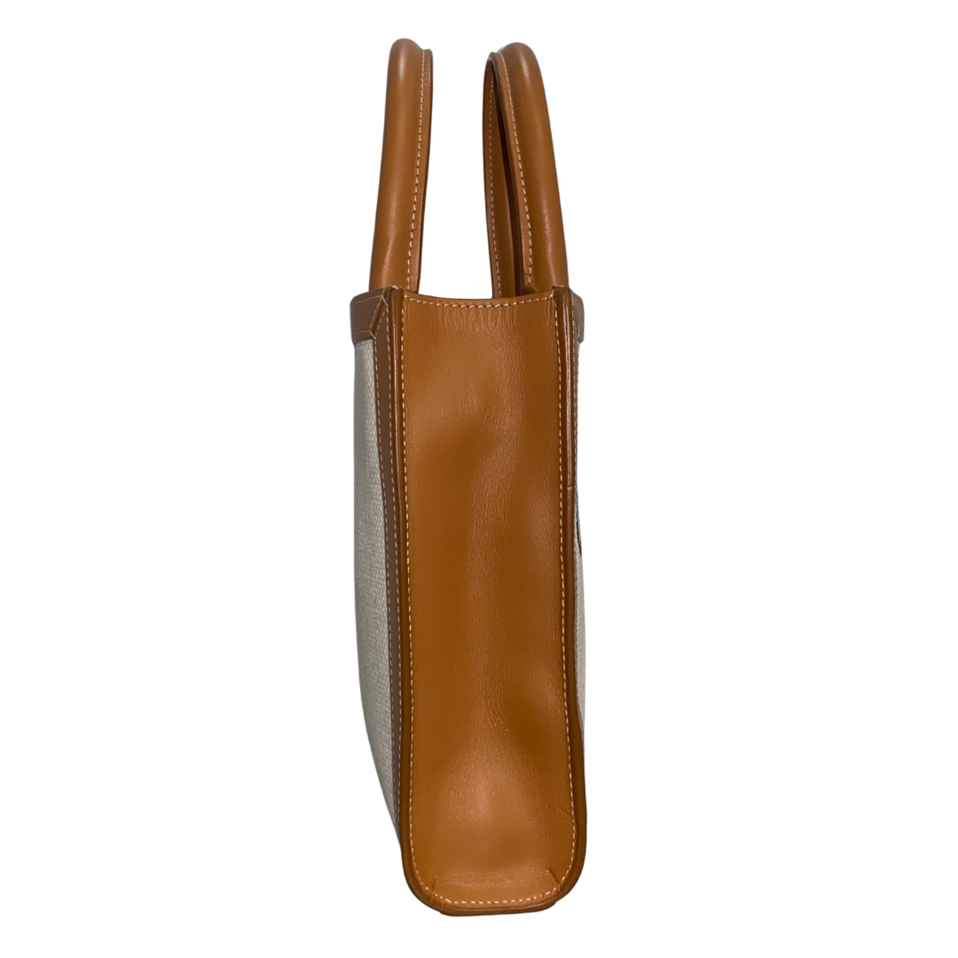 Celine Canvas/Leather Mini Tote Bag