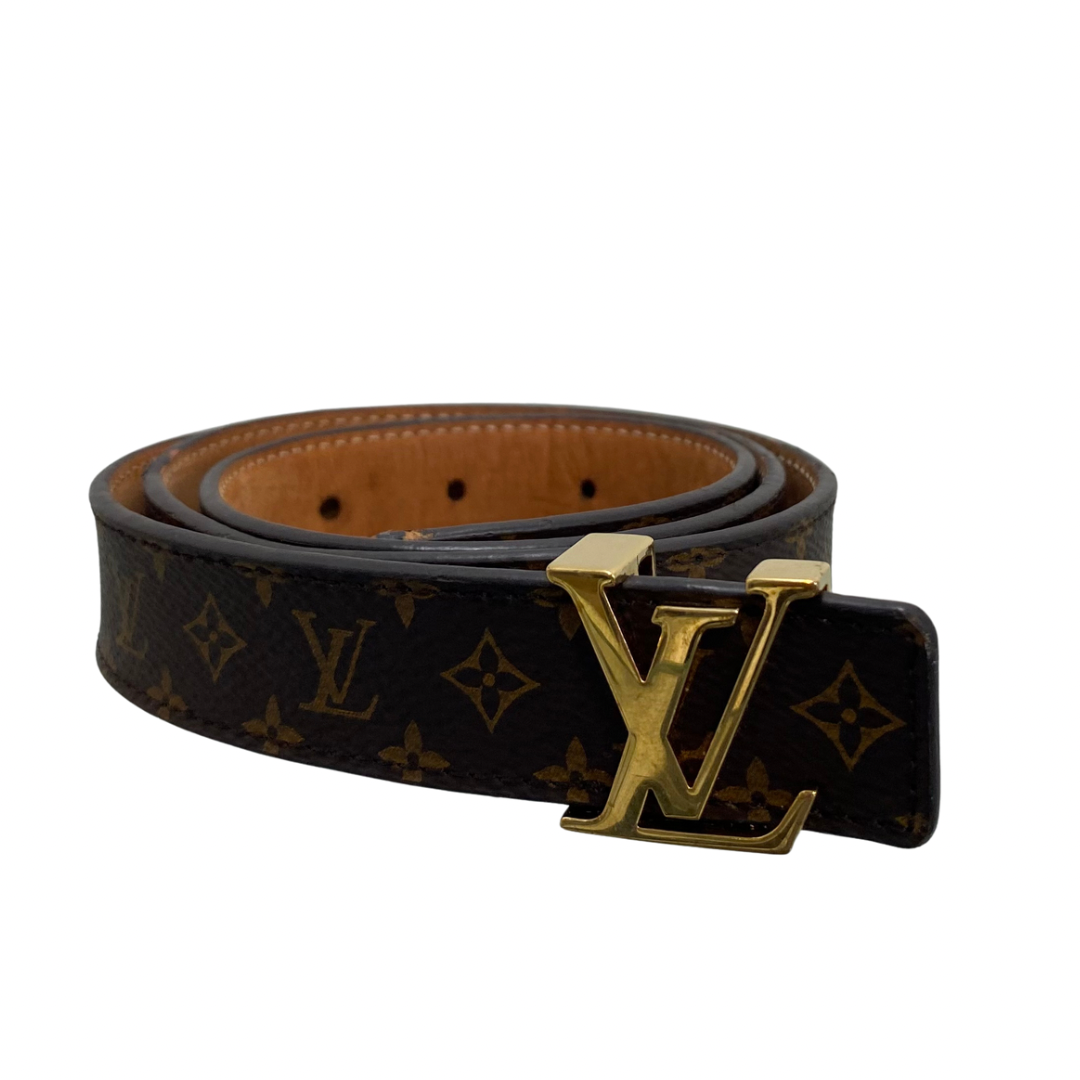 Louis Vuitton Skinny Monogram Belt
