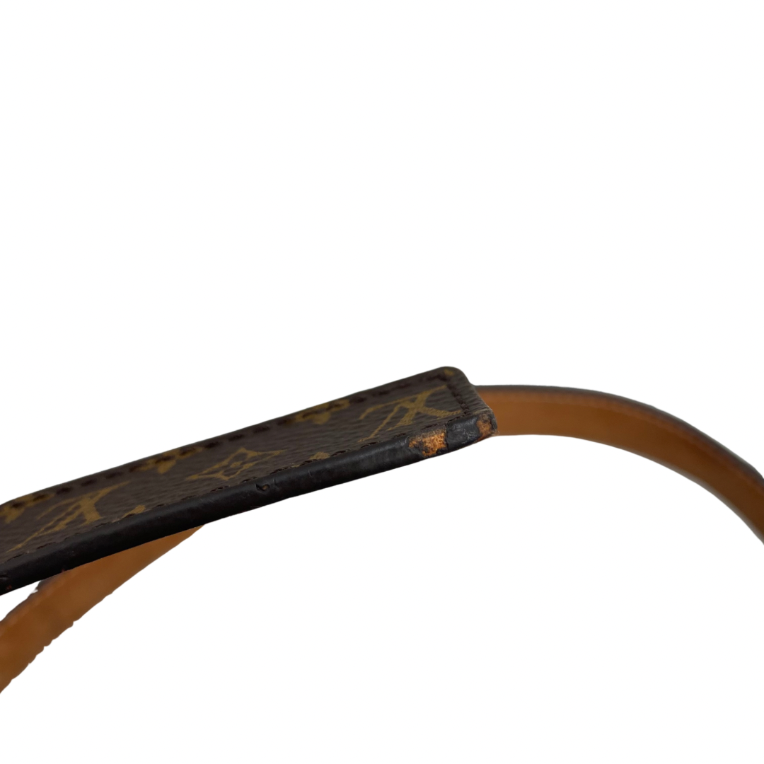 Louis Vuitton Skinny Monogram Belt