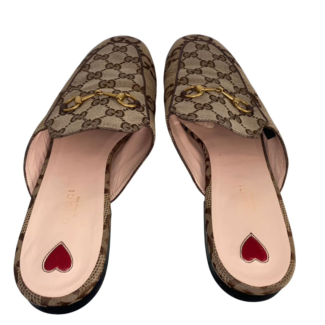 Gucci Unisex Monogram Mule