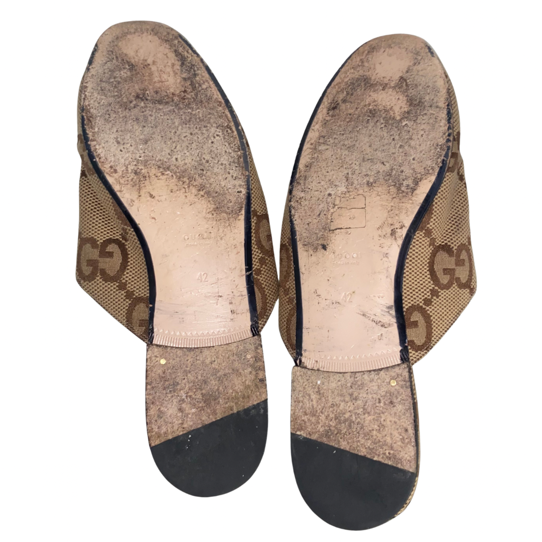 Gucci Unisex Monogram Mule
