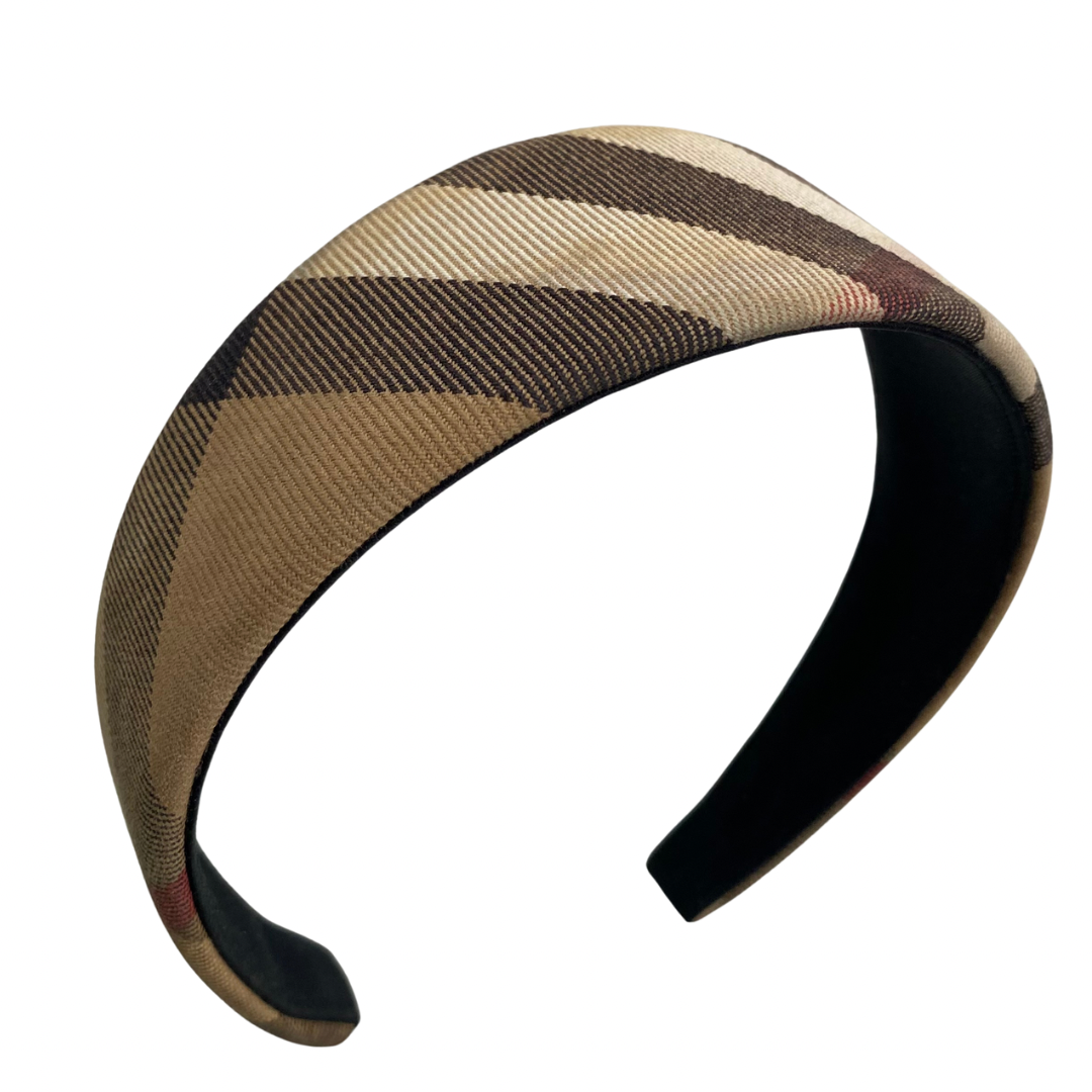 Burberry Plaid Headband