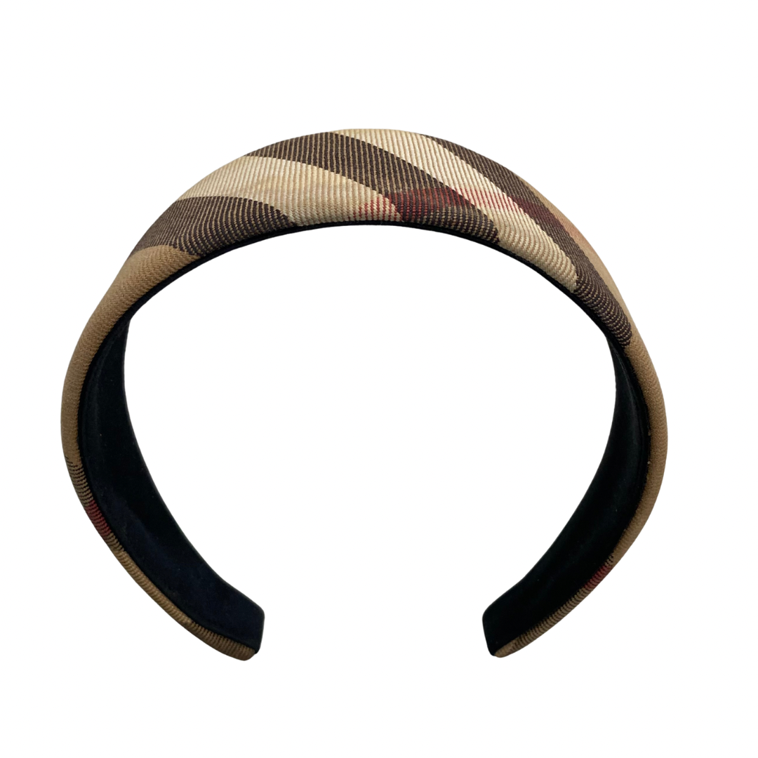 Burberry Plaid Headband