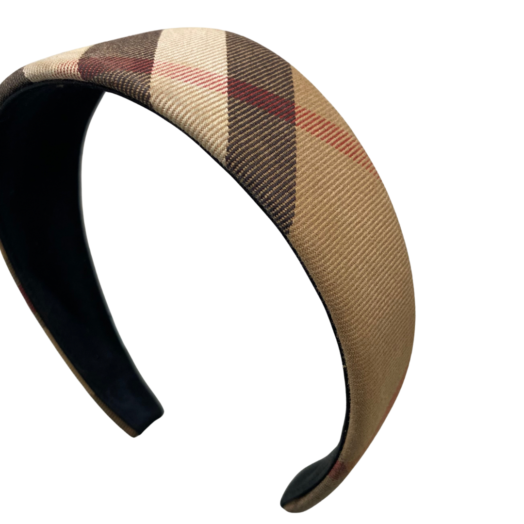 Burberry Plaid Headband