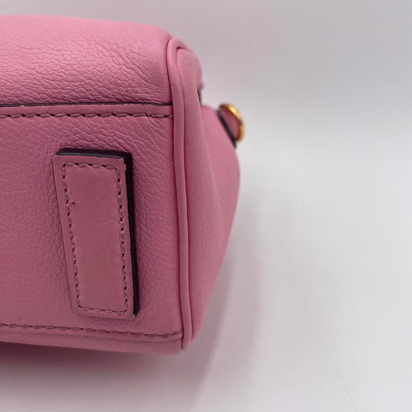 Versace Pink Top Handle Bag