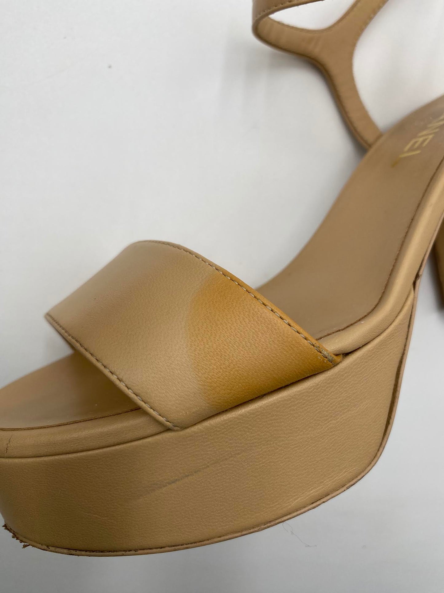 Chanel Leather Platform Heels