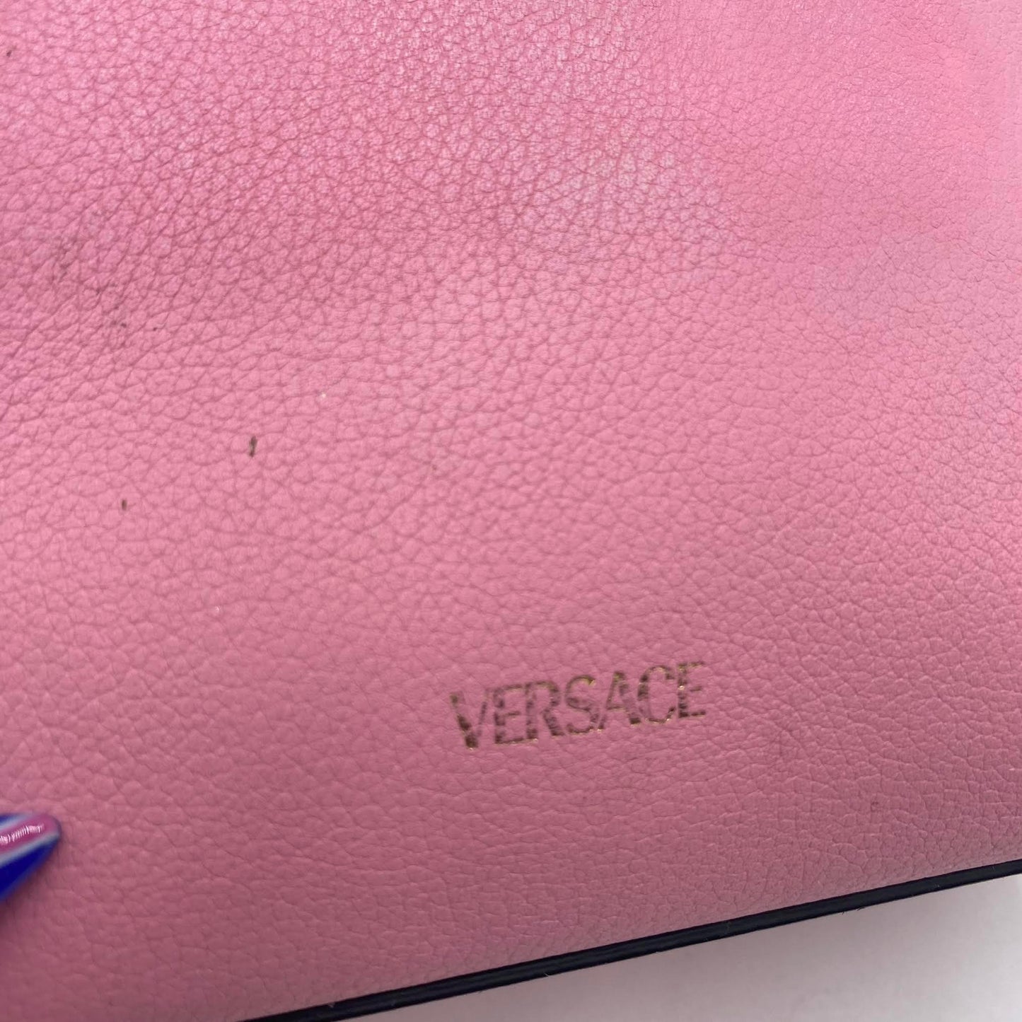 Versace Pink Top Handle Bag