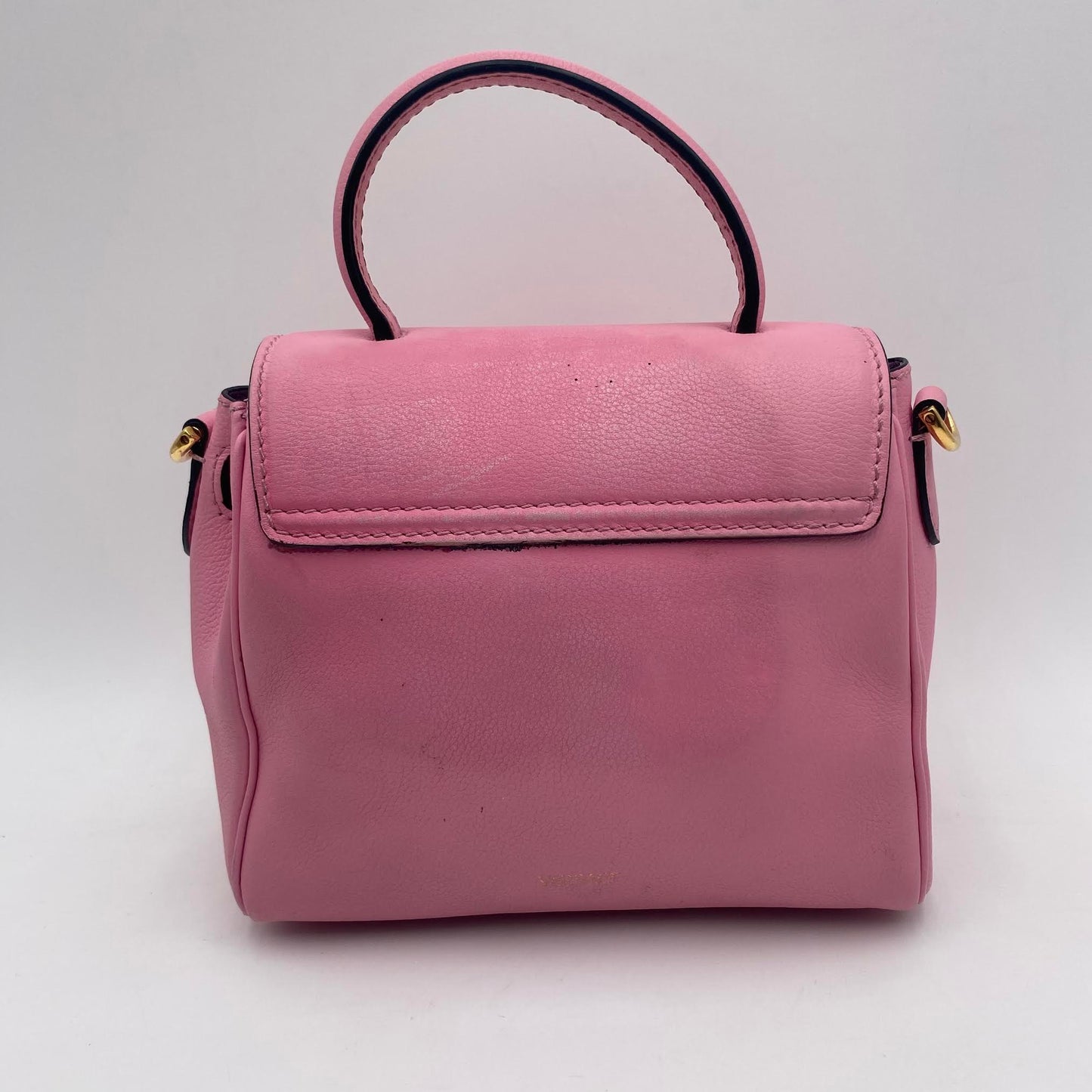 Versace Pink Top Handle Bag