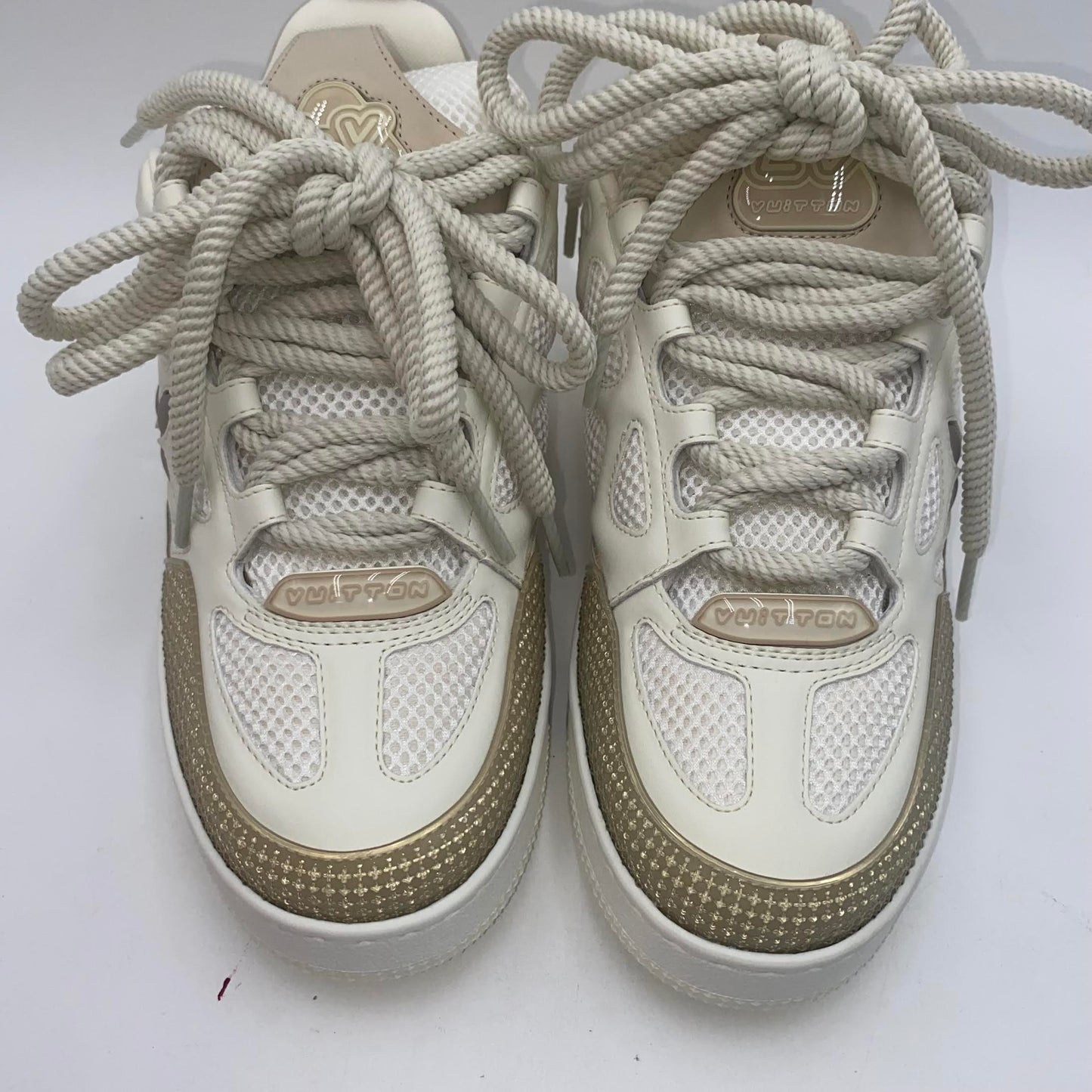Louis Vuitton Men's Beige Sneaker