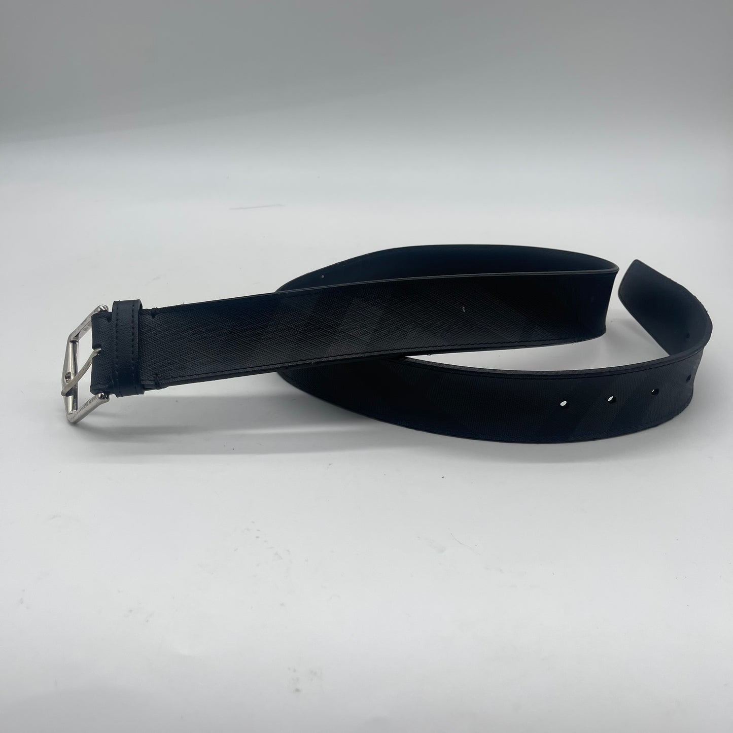 Burberry Black/Grey Belt