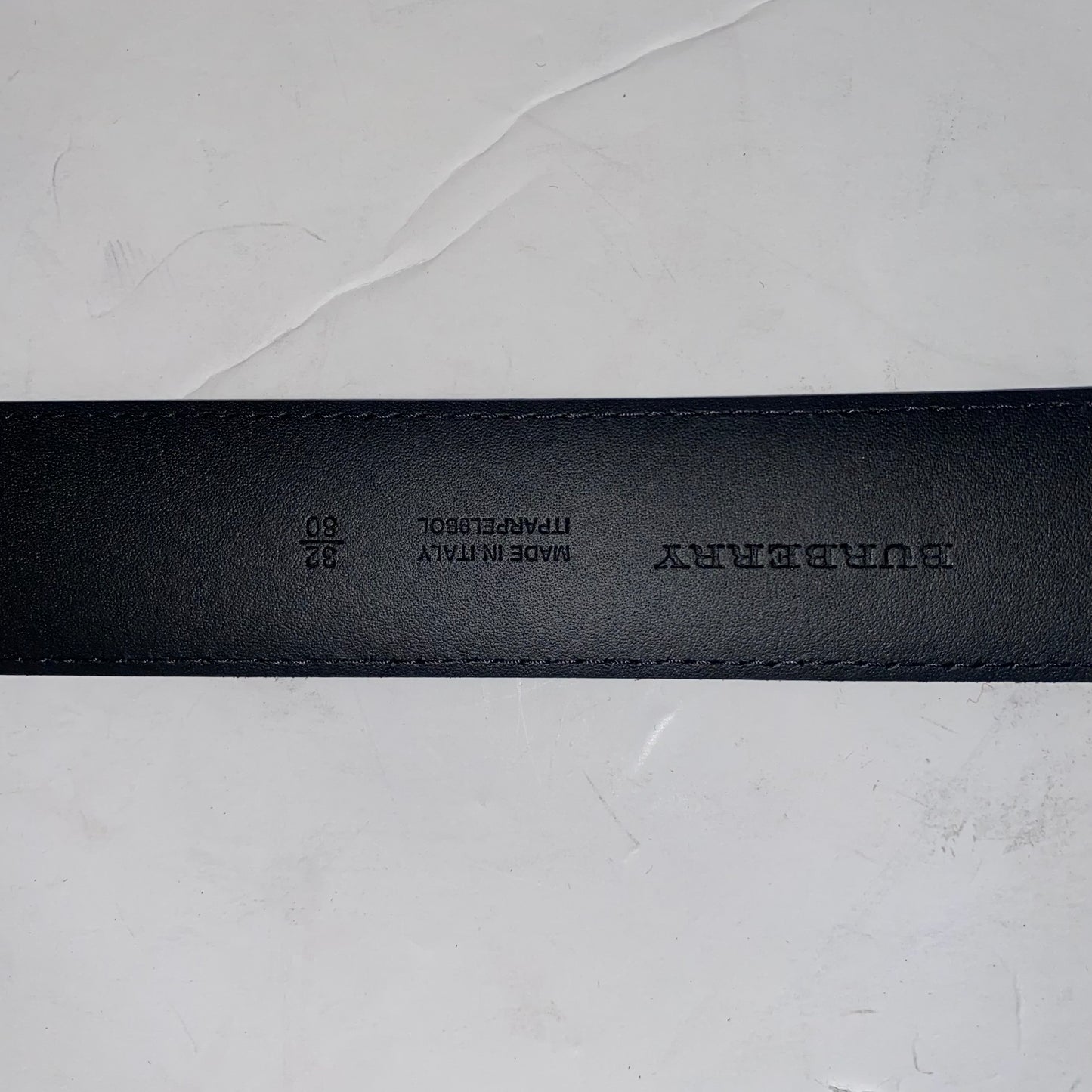 Burberry Black/Blue Belt