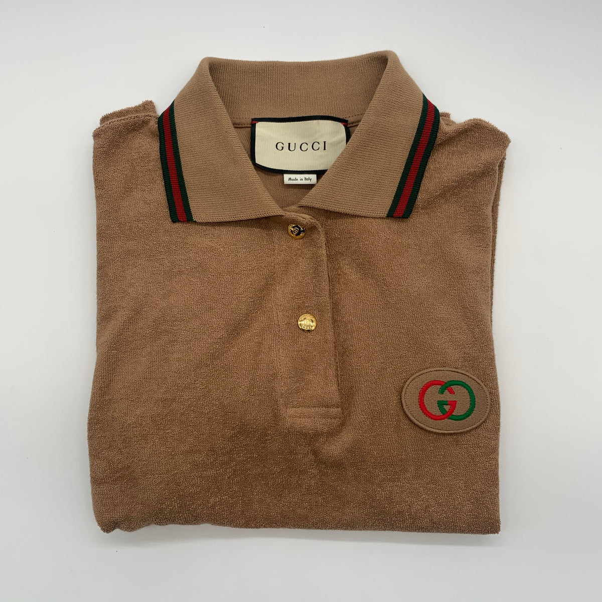 Gucci Brown Polo Shirt – RCR Luxury Boutique