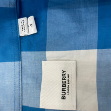 Load image into Gallery viewer, Burberry Blue Button up Shirt