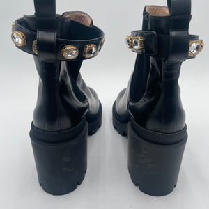 Gucci Black Leather Boot