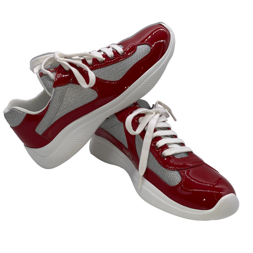 Prada Red/White Sneaker