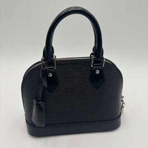 Louis Vuitton Alma BB Epi Black  Bag