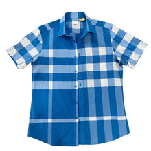 Load image into Gallery viewer, Burberry Blue Button up Shirt