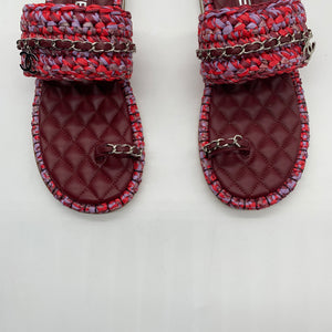 Chanel Pink/Purple Sandal