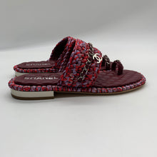 Load image into Gallery viewer, Chanel Pink/Purple Sandal
