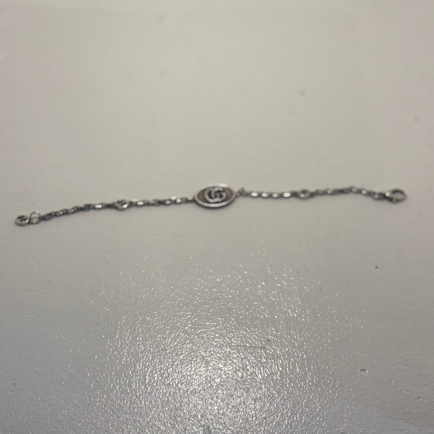 Gucci Silver GG Bracelet