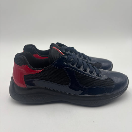 Prada Navy/Red Sneaker