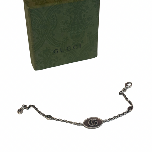 Gucci Silver GG Bracelet