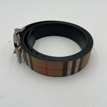 Load image into Gallery viewer, Burberry Tan Plaid Belt