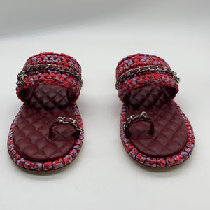 Chanel Pink/Purple Sandal