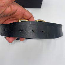 Load image into Gallery viewer, Dolce &amp; Gabbana Black Leather Belt