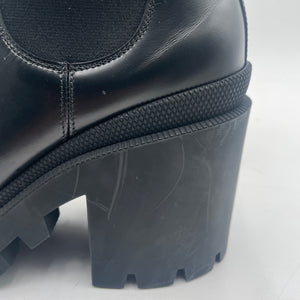 Gucci Black Leather Boot