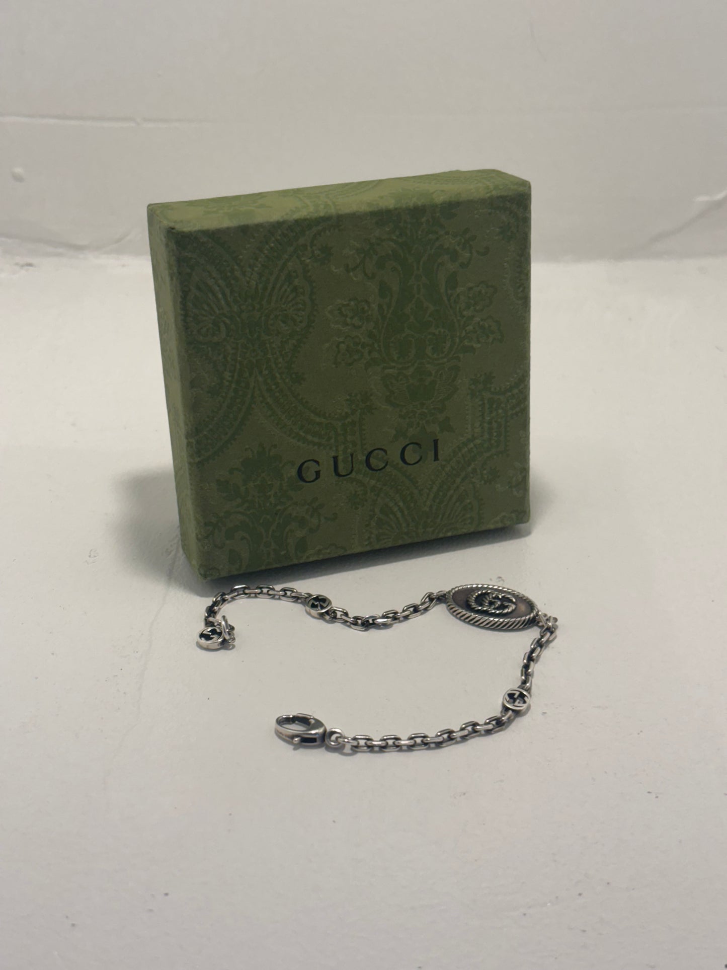 Gucci Silver GG Bracelet
