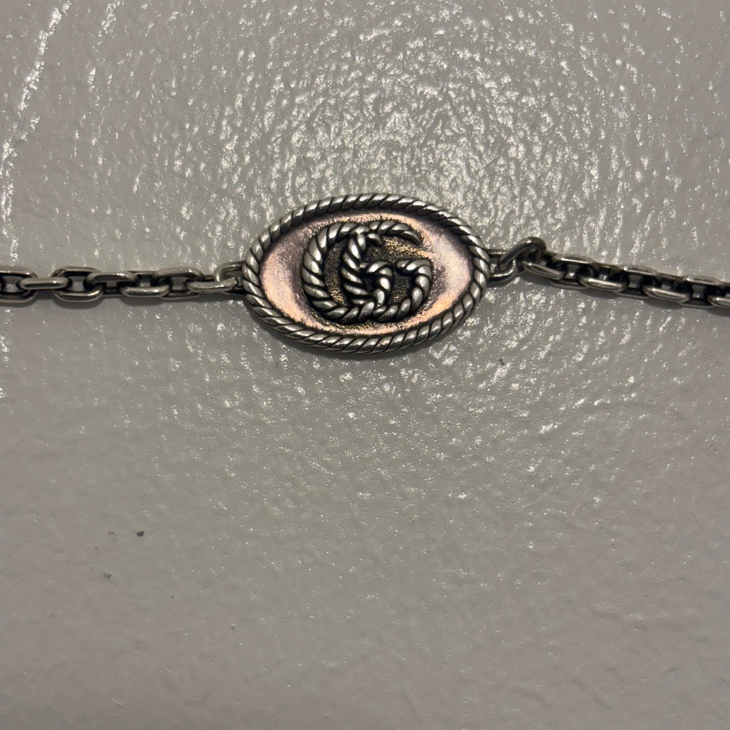 Gucci Silver GG Bracelet