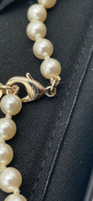 Load image into Gallery viewer, Chanel Black Pearl Necklace